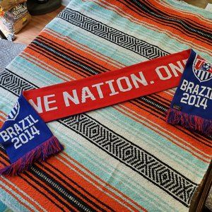 US National Team Brazil 2014 World Cup Scarf